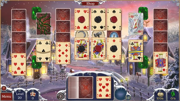 Jewel Match Solitaire Winterscapes screenshot 5