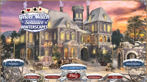 Jewel Match Solitaire Winterscapes screenshot 4