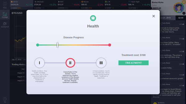 Cryptofall: Investor simulator screenshot 5