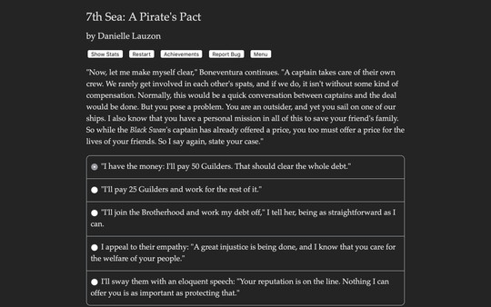 7th Sea: A Pirate's Pact screenshot 2