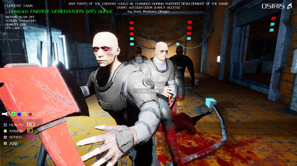 OSIRIS screenshot 1