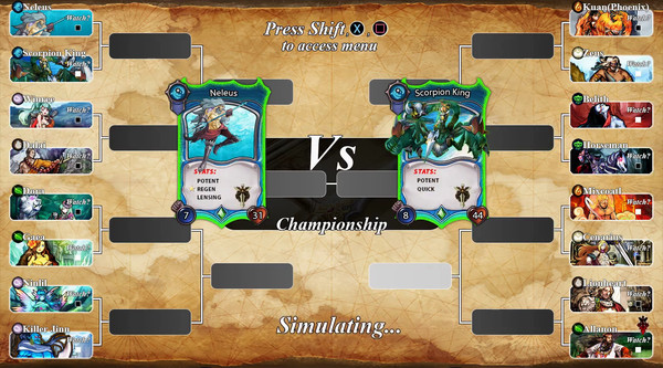 De'Vine: Card Battles screenshot 7