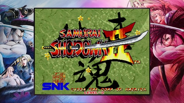 SAMURAI SHODOWN NEOGEO COLLECTION screenshot 4