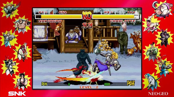 SAMURAI SHODOWN NEOGEO COLLECTION screenshot 3